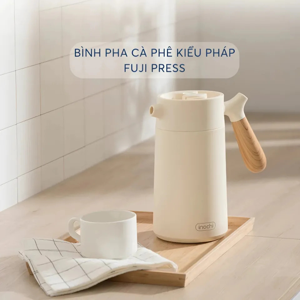 ứng dụng bình pha cà phê fuji