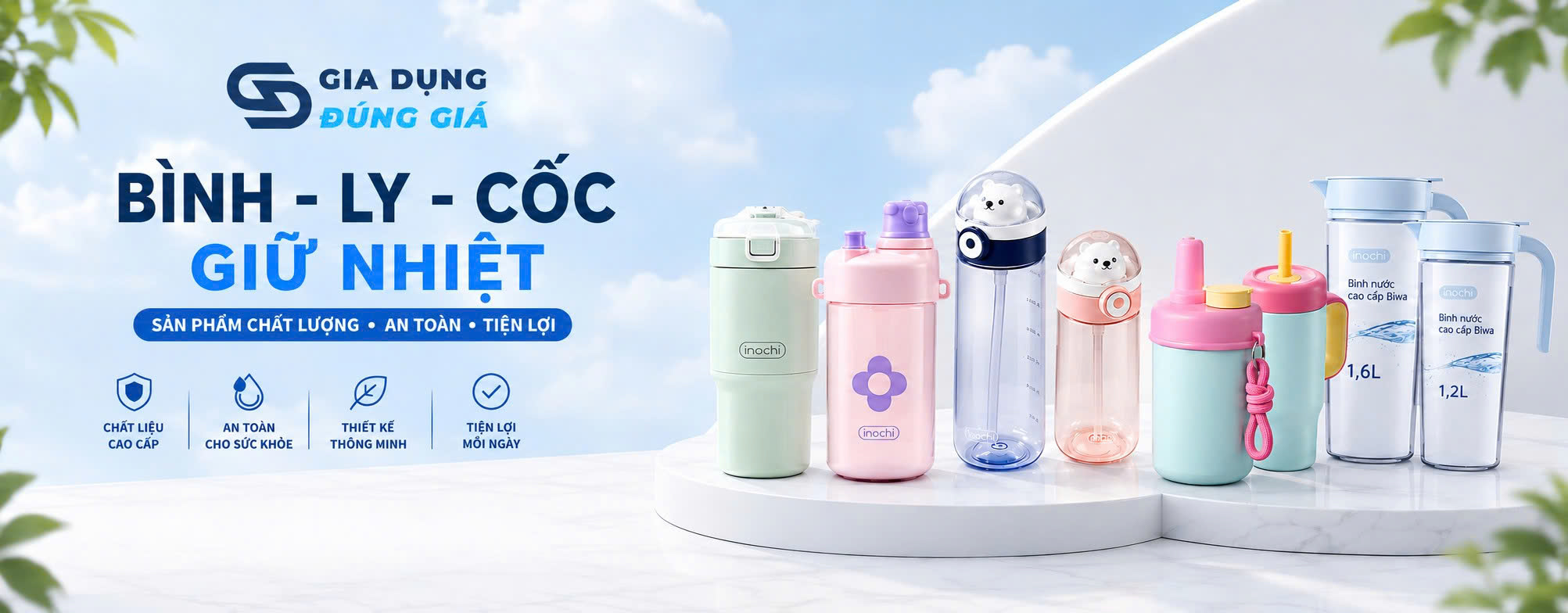 Bình - Ly - Cốc Giữ Nhiệt