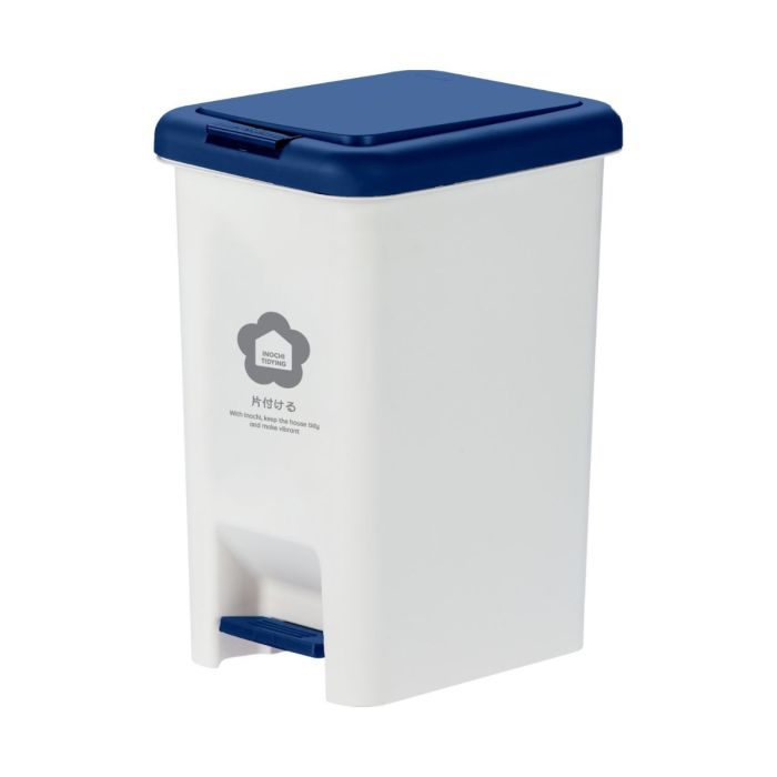 Thùng rác đạp chữ nhật Hiro 10L (kèm ruột)