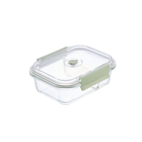 Hộp thủy tinh chữ nhật Nikko Valve (Chia ngăn)