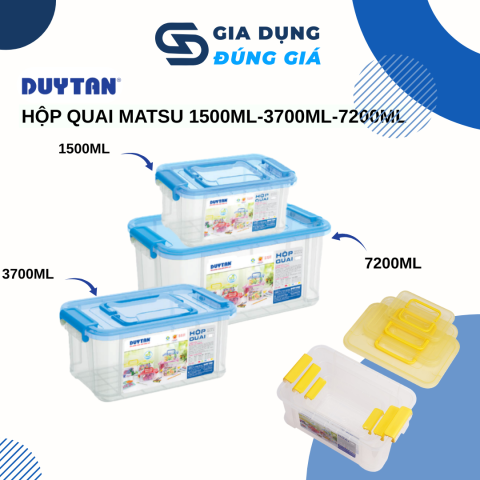 Hộp Quai Bộ 3 - 1500/3700/7200ml