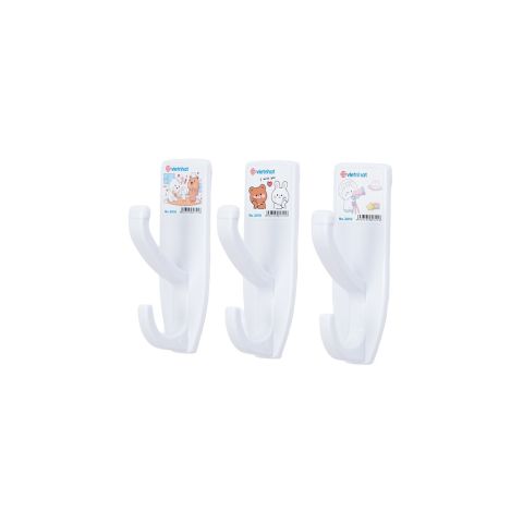 Móc dính đôi dán tường bộ 3