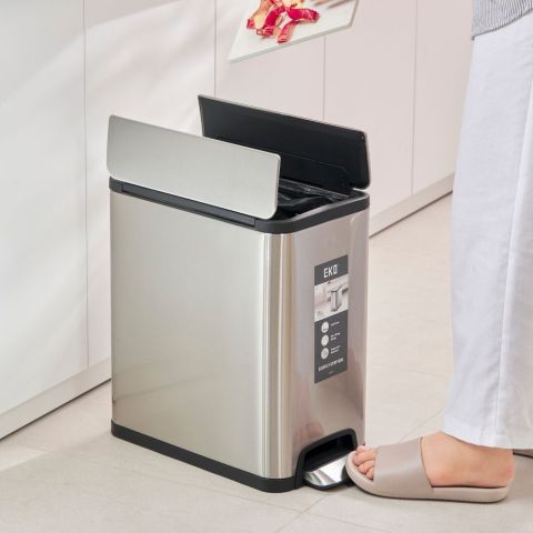 Thùng rác inox Hiro Fly 15L