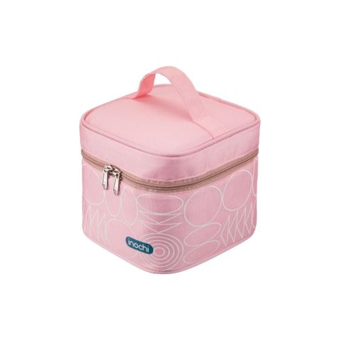 Bộ hộp thuỷ tinh vuông Nikko kèm túi giữ nhiệt Yoshino