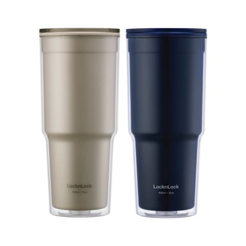 Ly nhựa 2 lớp Lock&Lock Double Wall Cold Cup 900ml