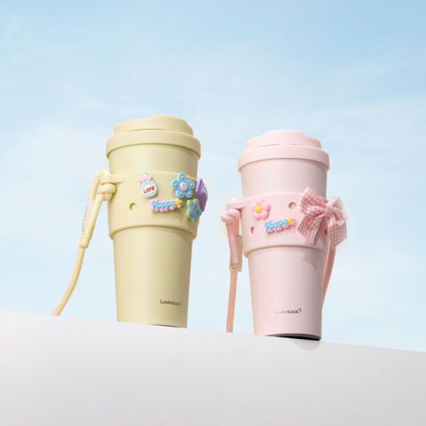 Combo Ly giữ nhiệt & Quai đeo silicone LocknLock Energetic 550ml