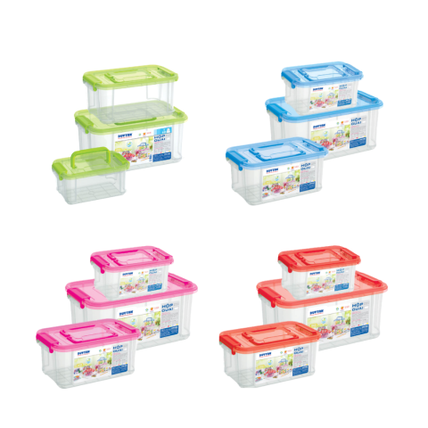 Hộp Quai Bộ 3 - 1500/3700/7200ml