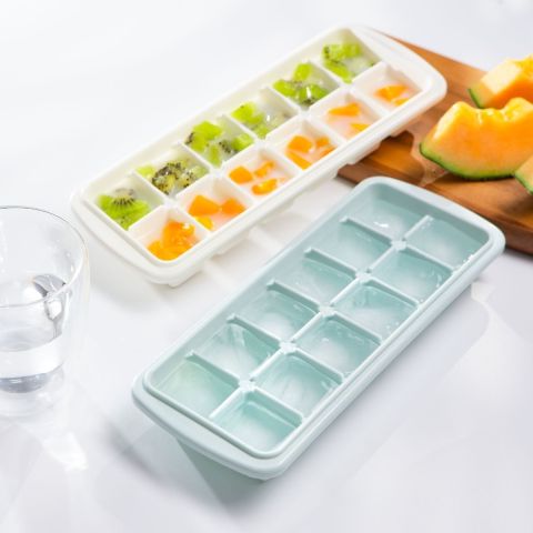 Khay Đá INOCHI Nhựa Dẻo Nguyên Sinh Kháng Khuẩn Ag+ Dùng Làm Đá Rau Câu 4 5 10 12 21 84 Viên, Có Nắp Đậy Khử Mùi Dễ Lấy