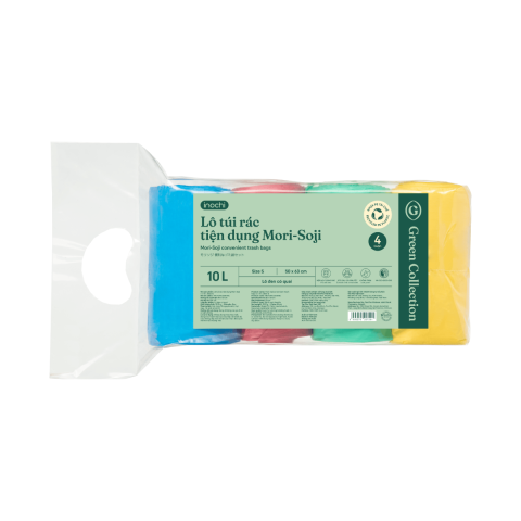 Lô túi rác màu tiện dụng Mori-Soji