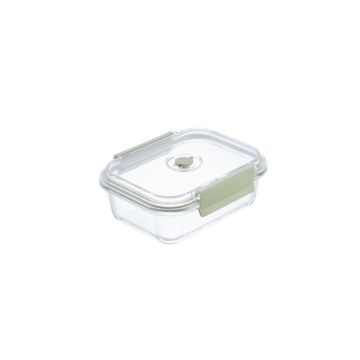 Hộp thủy tinh chữ nhật Nikko Valve (Không chia ngăn)