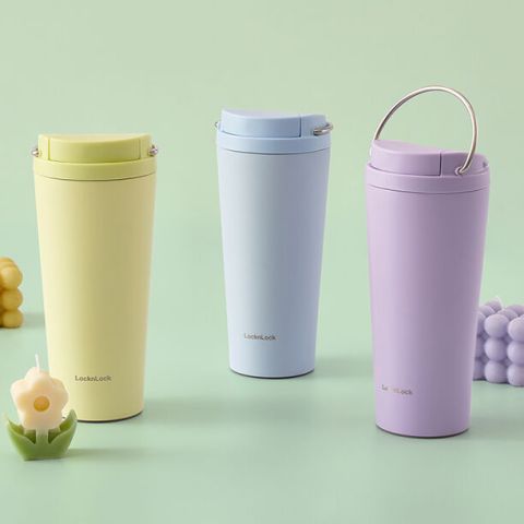 Bình giữ nhiệt LocknLock Bucket One Touch 550ml