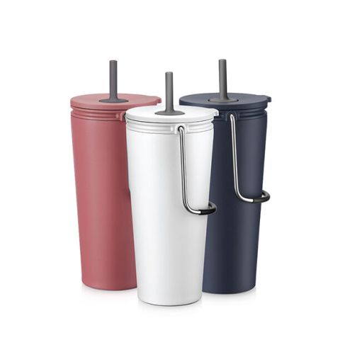 Bình Giữ Nhiệt Có Ống Hút LocknLock Bucket Tumbler With Straw