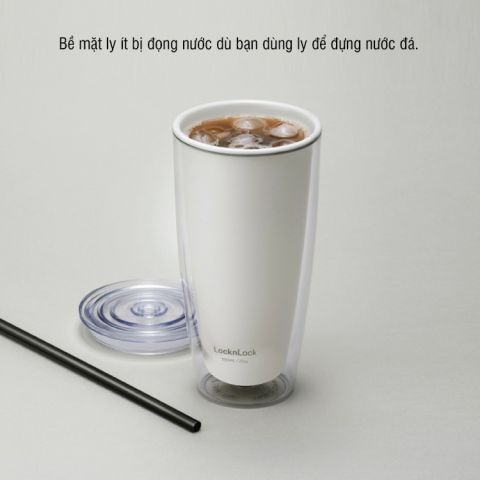 Ly nhựa 2 lớp LocknLock Double Wall Cold Cup 750ml