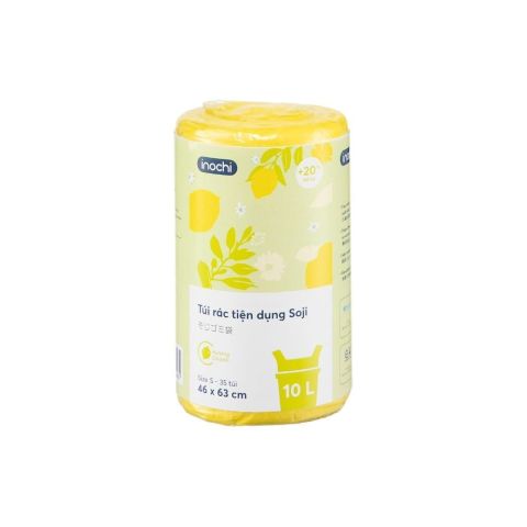 Túi rác tiện dụng Soji - Hương Chanh