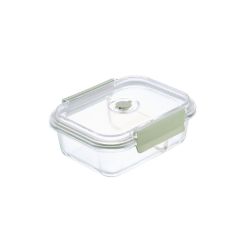 Hộp thủy tinh chữ nhật Nikko Valve (Chia ngăn)