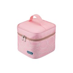 Bộ hộp thuỷ tinh vuông Nikko kèm túi giữ nhiệt Yoshino