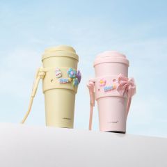 Combo Ly giữ nhiệt & Quai đeo silicone LocknLock Energetic 550ml