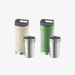 Bình Giữ Nhiệt Locknlock Hybrid Tumbler Set (420Mlx1/190Mlx4)